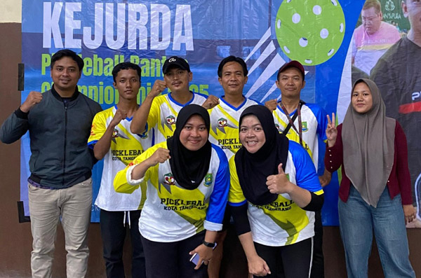 Atlet Kota Tangerang Raih Empat Perunggu di Kejurda Pickleball Banten 2025
