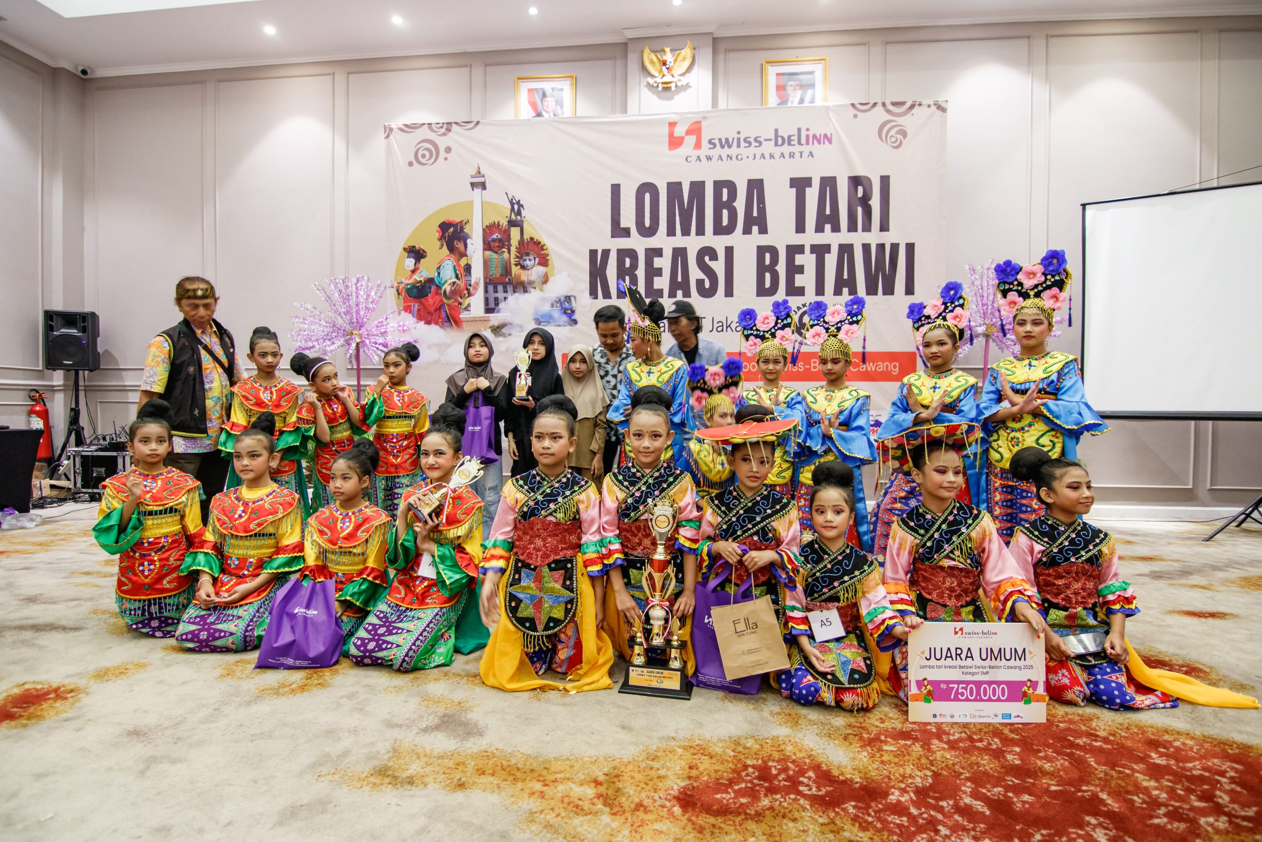 Lomba Tari Swiss-Bellin Cawang