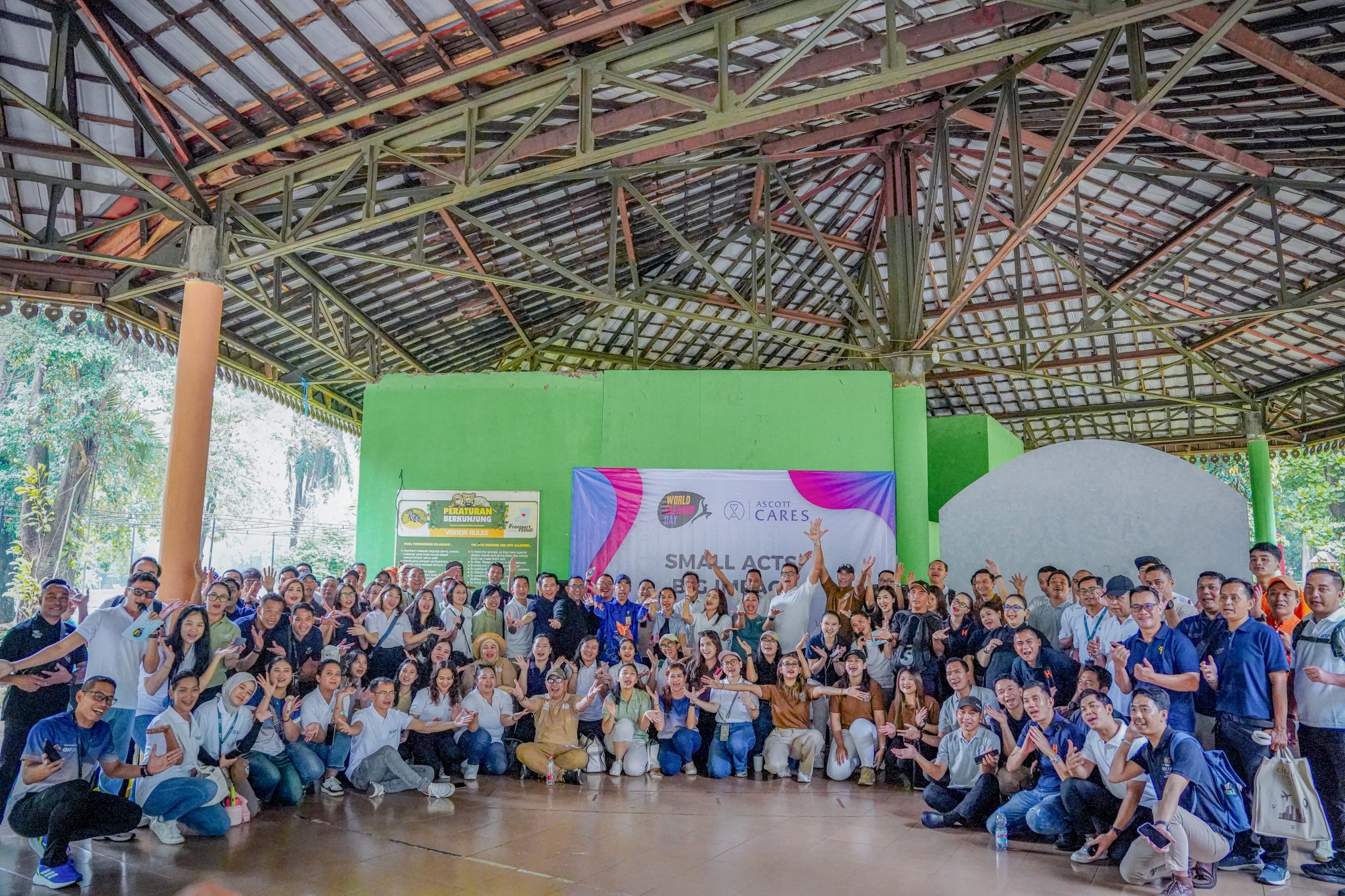 Regional Jakarta, Bogor, dan Bekasi Gelar World Cleanup Day 2025 di Taman Margasatwa Ragunan Jakarta “Small Act, Big Impact”