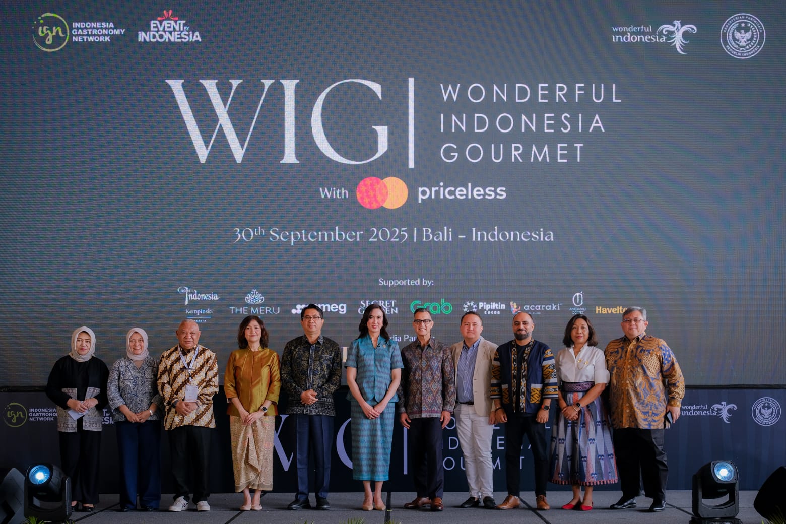 "Wonderful Indonesia Gourmet" Perkuat Indonesia sebagai Destinasi Gastronomi Global