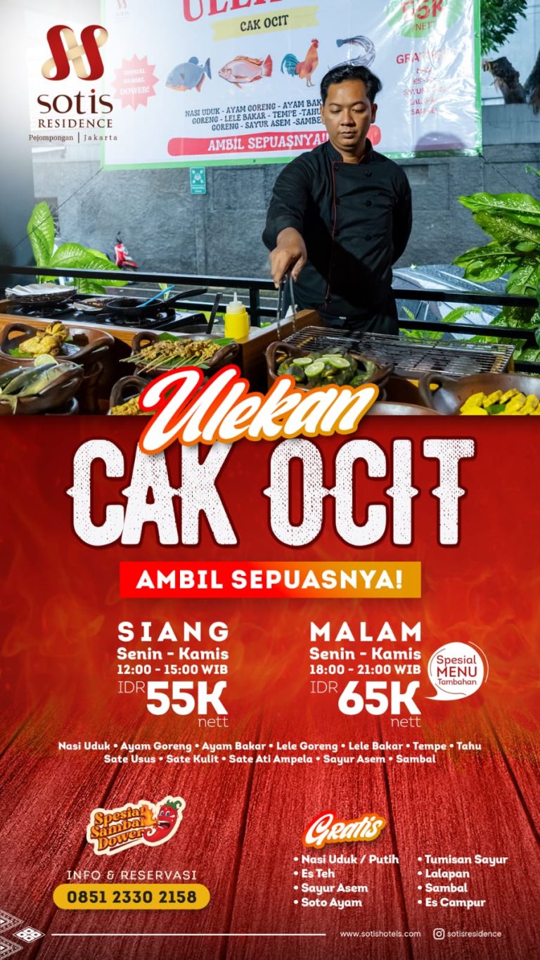 Ulekan Cak Ocit: Ambil Sepuasnya! Hadir Dengan Jadwal & Harga Terbaru