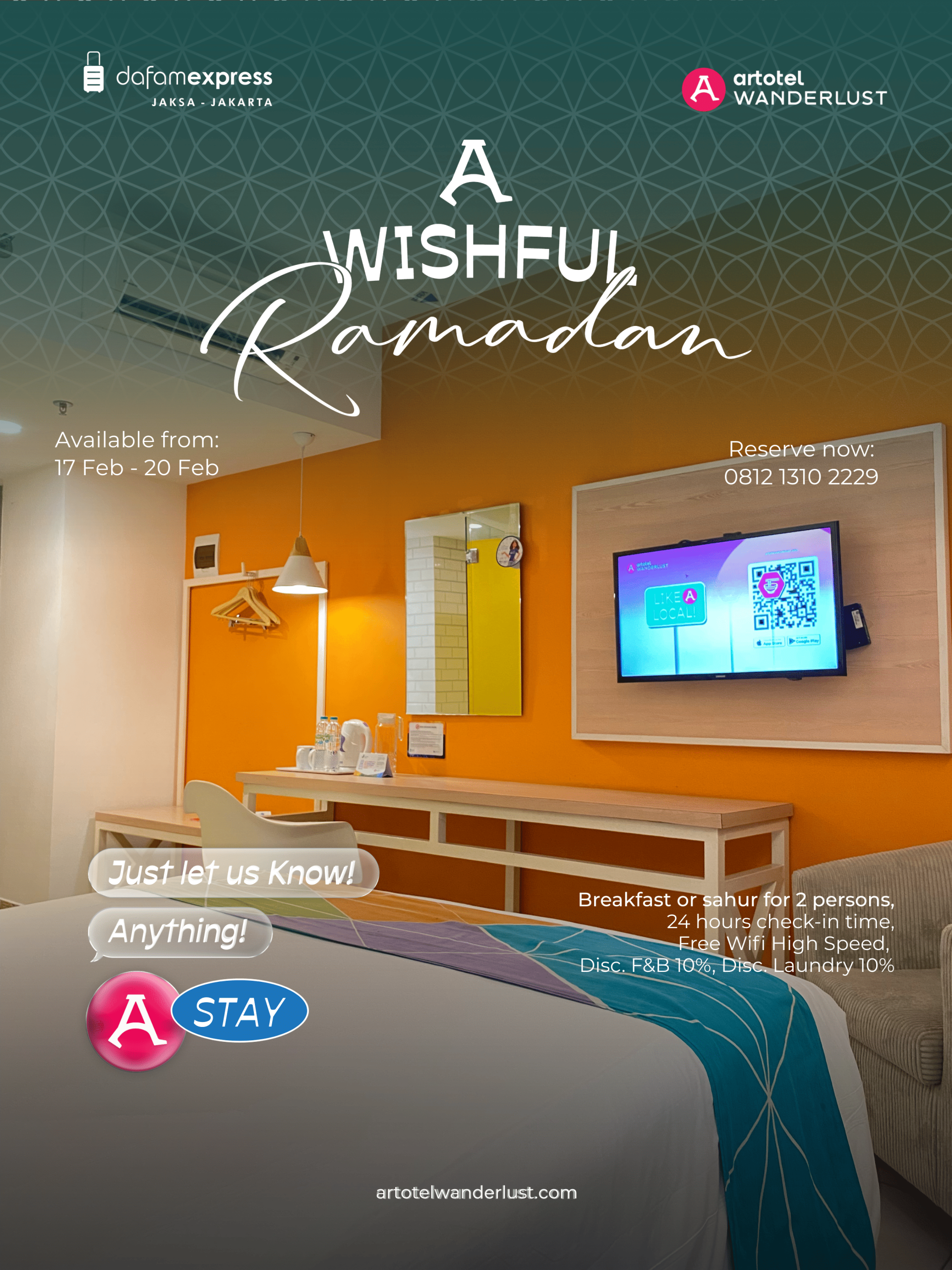 Promo Iftar Ramadhan di Dafam Express Jaksa Jakarta